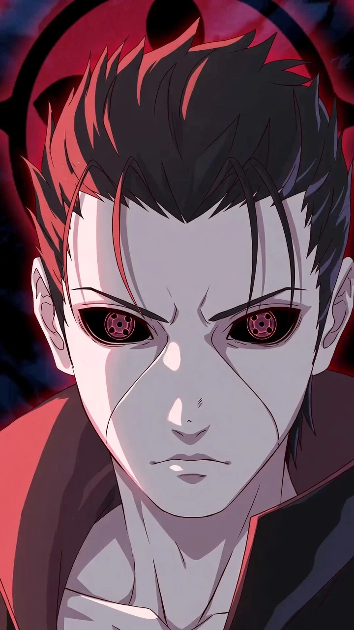 Itachi Uchiha Yeux Rouges Mysterieux Mobile