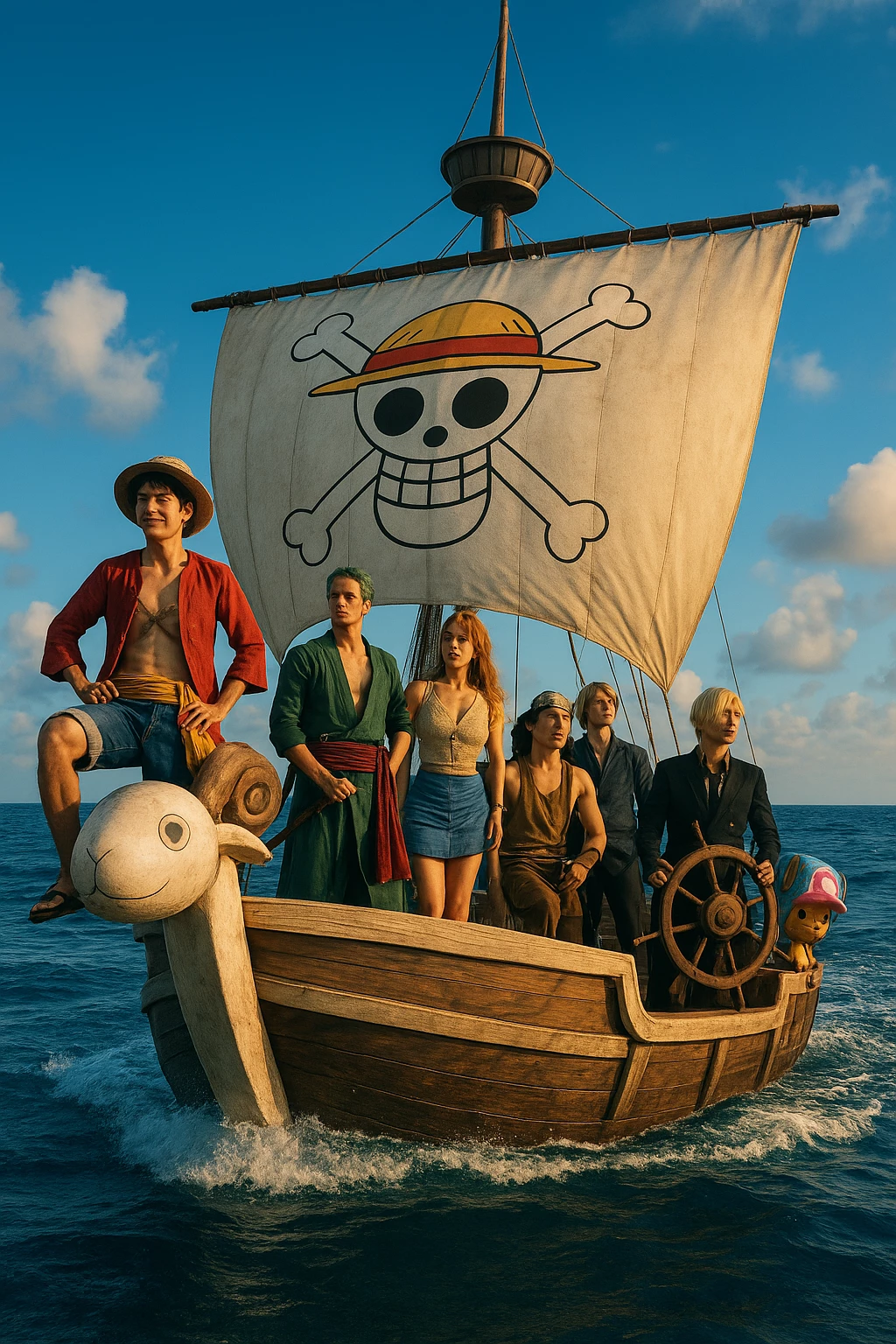 One Piece Season 2 Live Action Straw Hats Sailing Mobile