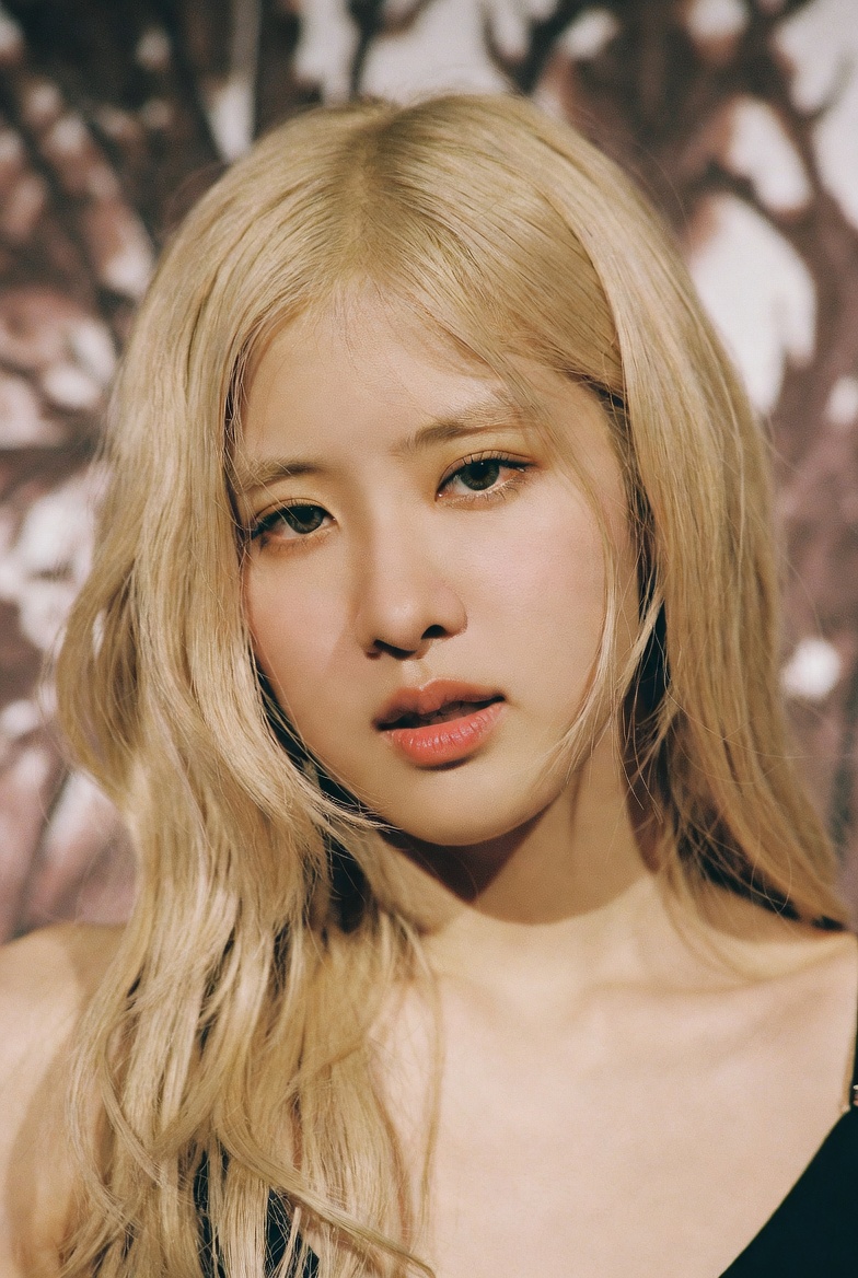 Kpop Rose Blackpink Blonde