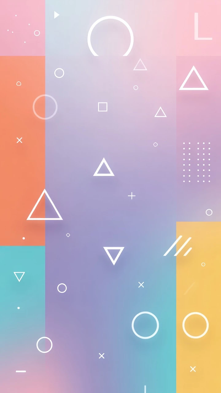 Papier Peint Minimaliste Degrades Couleurs Unies Designs Geometriques