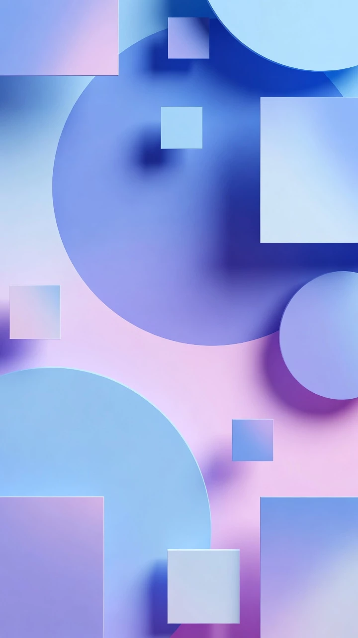 Un Papier Peint Minimaliste Avec Des Designs Geometriques Abstraits En Degrades