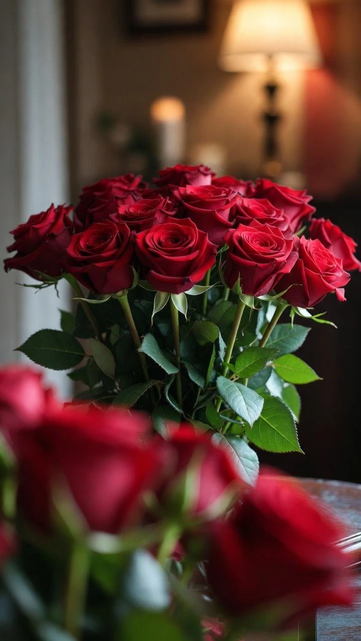 Roses Pour La Saint Valentin