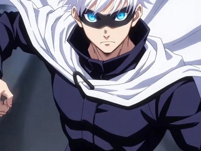 Gojo Satoru Cheveux Blancs Cape Mobile