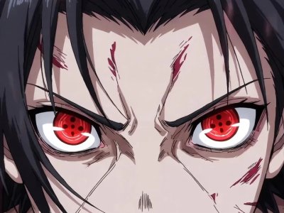 Itachi Uchiha Yeux Rouges Intensite Mobile