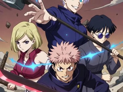 Jujutsu Kaisen Combat Armes Nuages Mobile