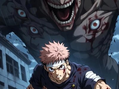 Jujutsu Kaisen Monstre Intense Sombre Mobile