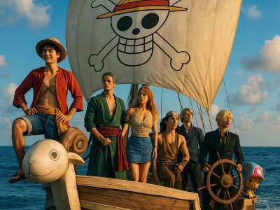 One Piece Season 2 Live Action Straw Hats Sailing