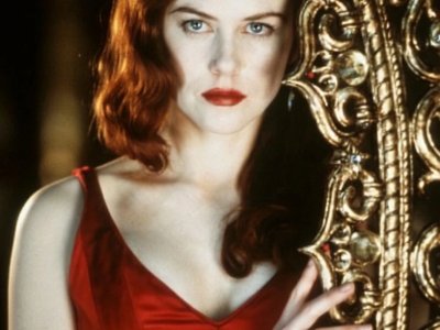 Nicole Kidman Rousse Moulin Rouge Cadre Dore Mobile