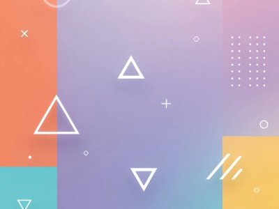 Papier Peint Minimaliste Degrades Couleurs Unies Designs Geometriques