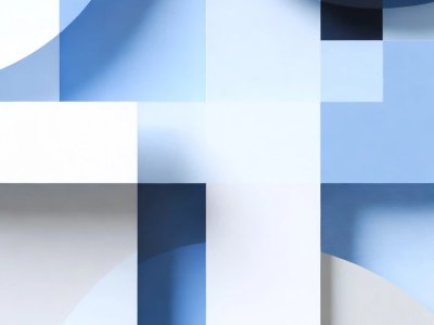 Un Papier Peint Minimaliste Avec Des Designs Geometriques Abstraits Dans Des