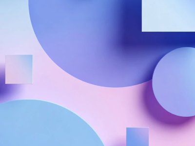 Un Papier Peint Minimaliste Avec Des Designs Geometriques Abstraits En Degrades