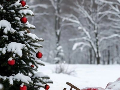 Fonds D Ecran Saisonniers Noel Ambiance Festive Hivernale De Noel