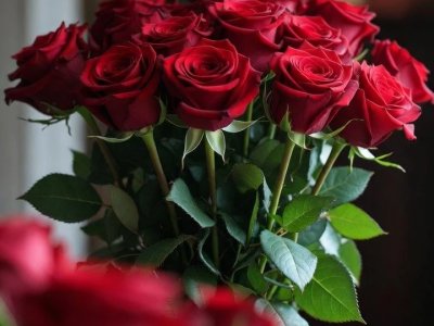 Roses Pour La Saint Valentin
