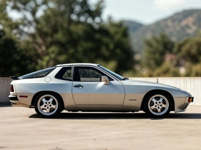 Porsche 924 Blanche